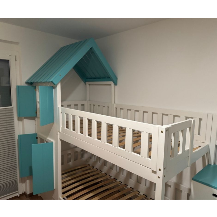 geschwisterbett hochbett kinderzimmer platzsparend